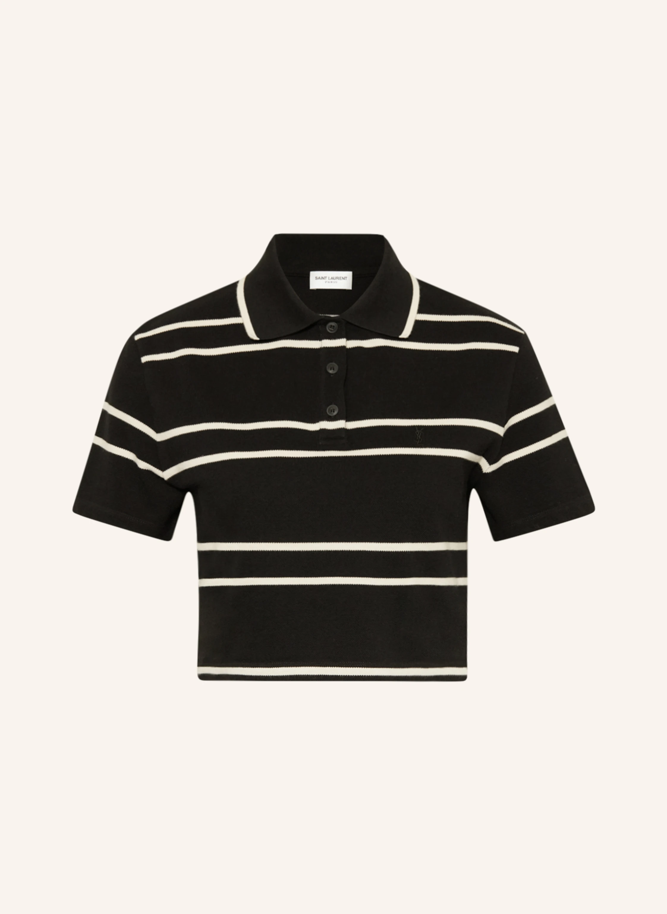 SAINT LAURENT Piqué-Poloshirt