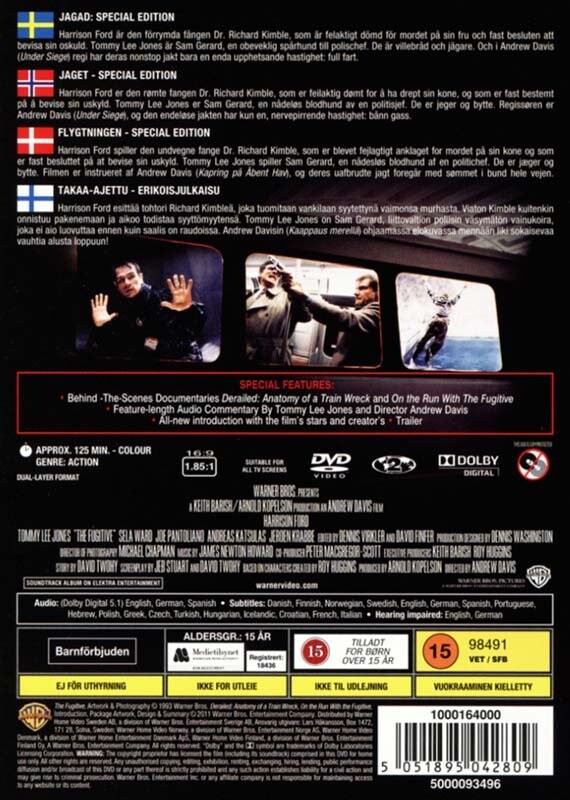 Flygtningen - Special Edition - DVD