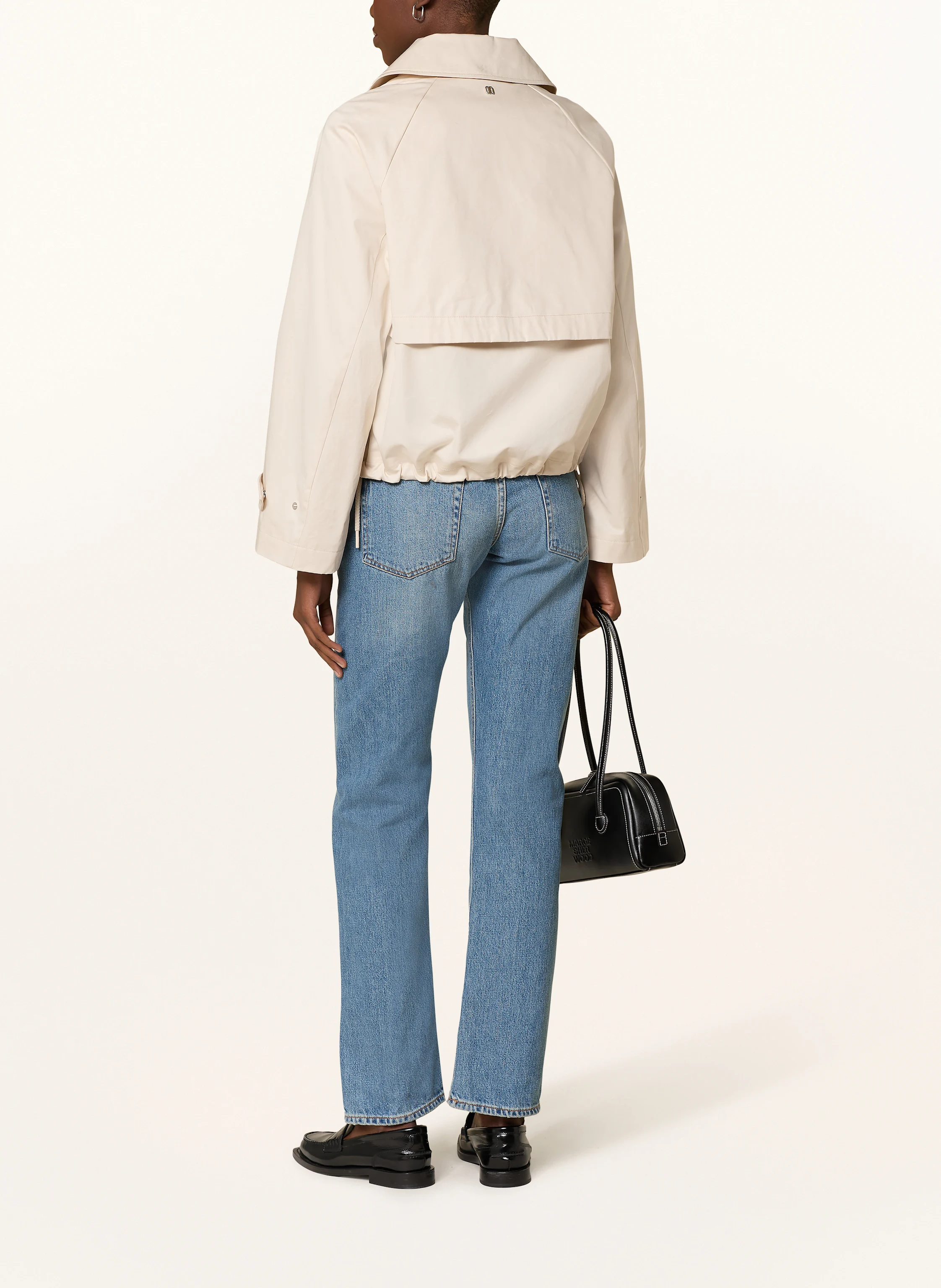 DUNO Cropped-Trenchcoat