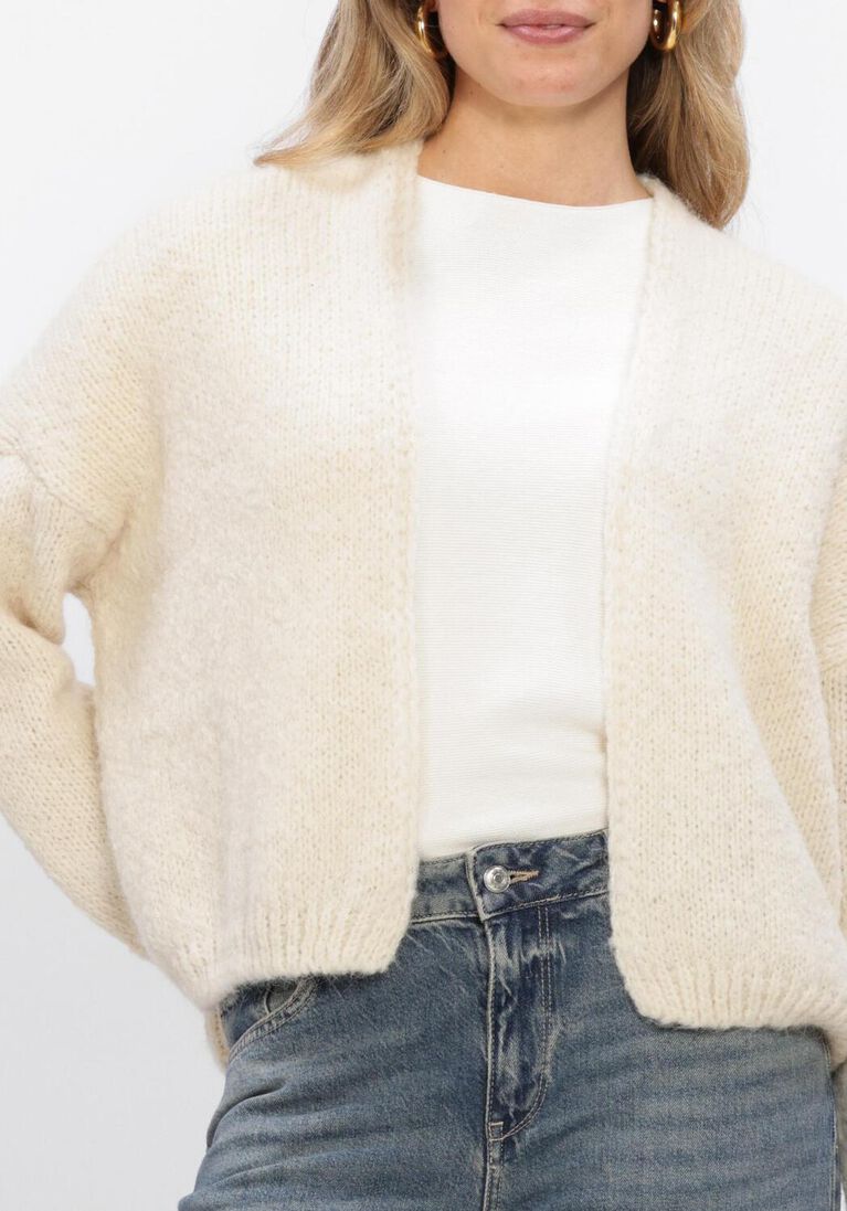 gebroken wit knit-ted vest becky