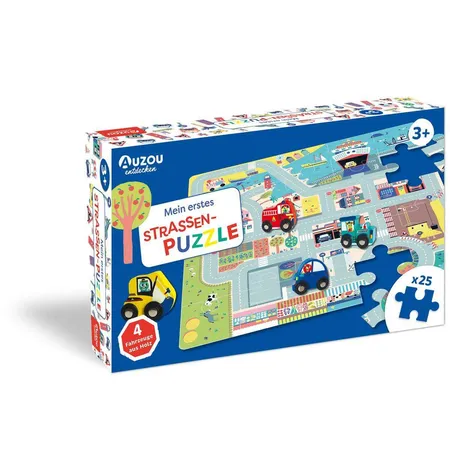 Hutter Trade Puzzle Mein erstes Straßenpuzzle von Auzou