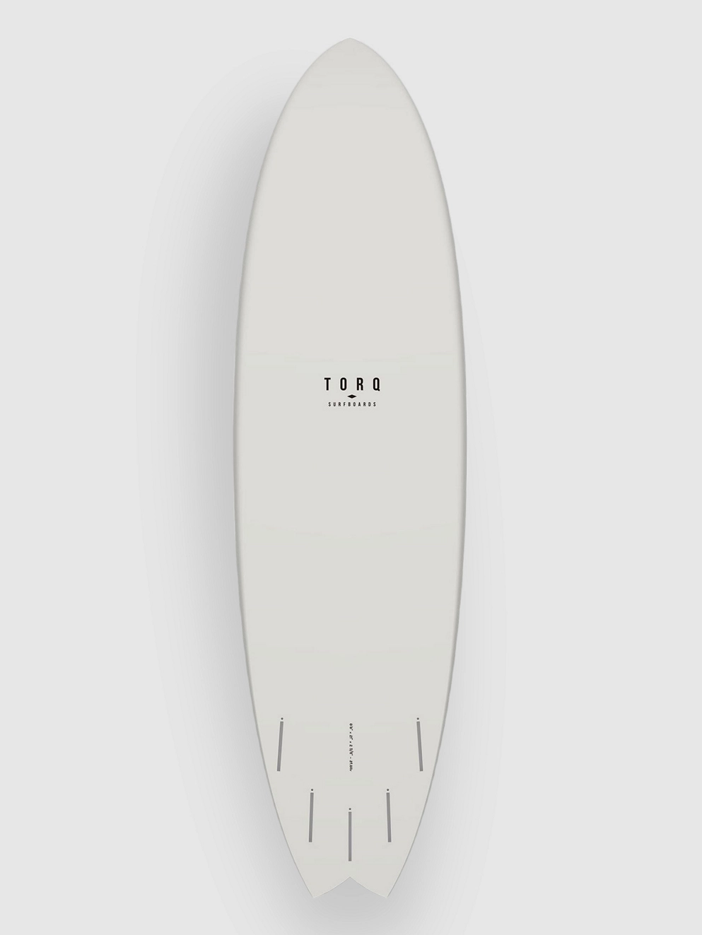 Torq Epoxy Tet Mod Fish Classic 2 6'6 Surfboard white