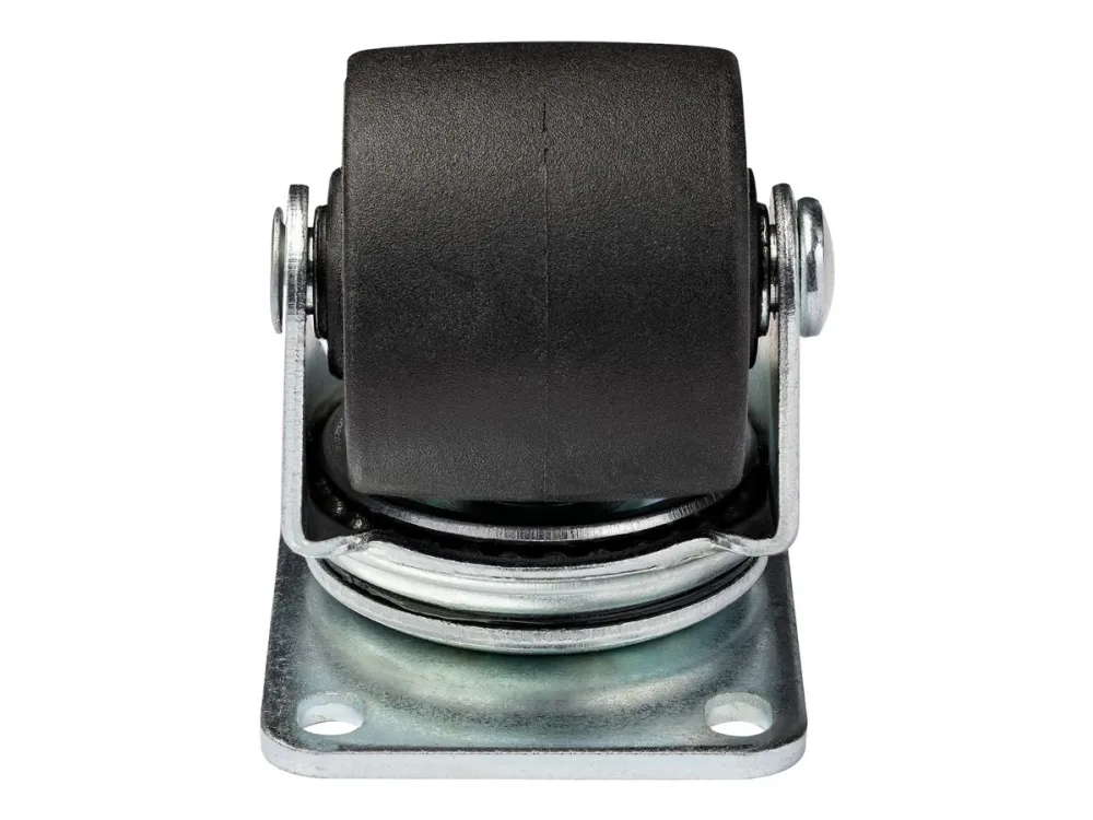 StarTech.com Heavy Duty Casters for Server Racks/Cabinets, Set of 4 Universal M6 2-inch Swivel Caster Kit, 45x75mm Pattern, Replacement Caster Wheels for 4 Post Racks, Steel/Plastic - 4-Pack Rolling Caster Kit (RKCASTER2) - Styrehjulspakke for rack -