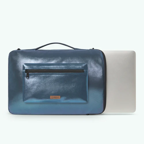 Housse ordinateur Larissa Housse ordinateur 15\/16 pouces bleu marine