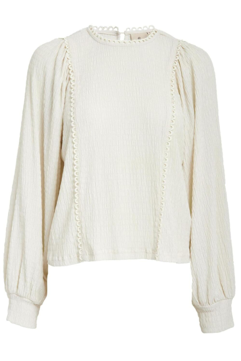 Peppercorn ecru dames blouse