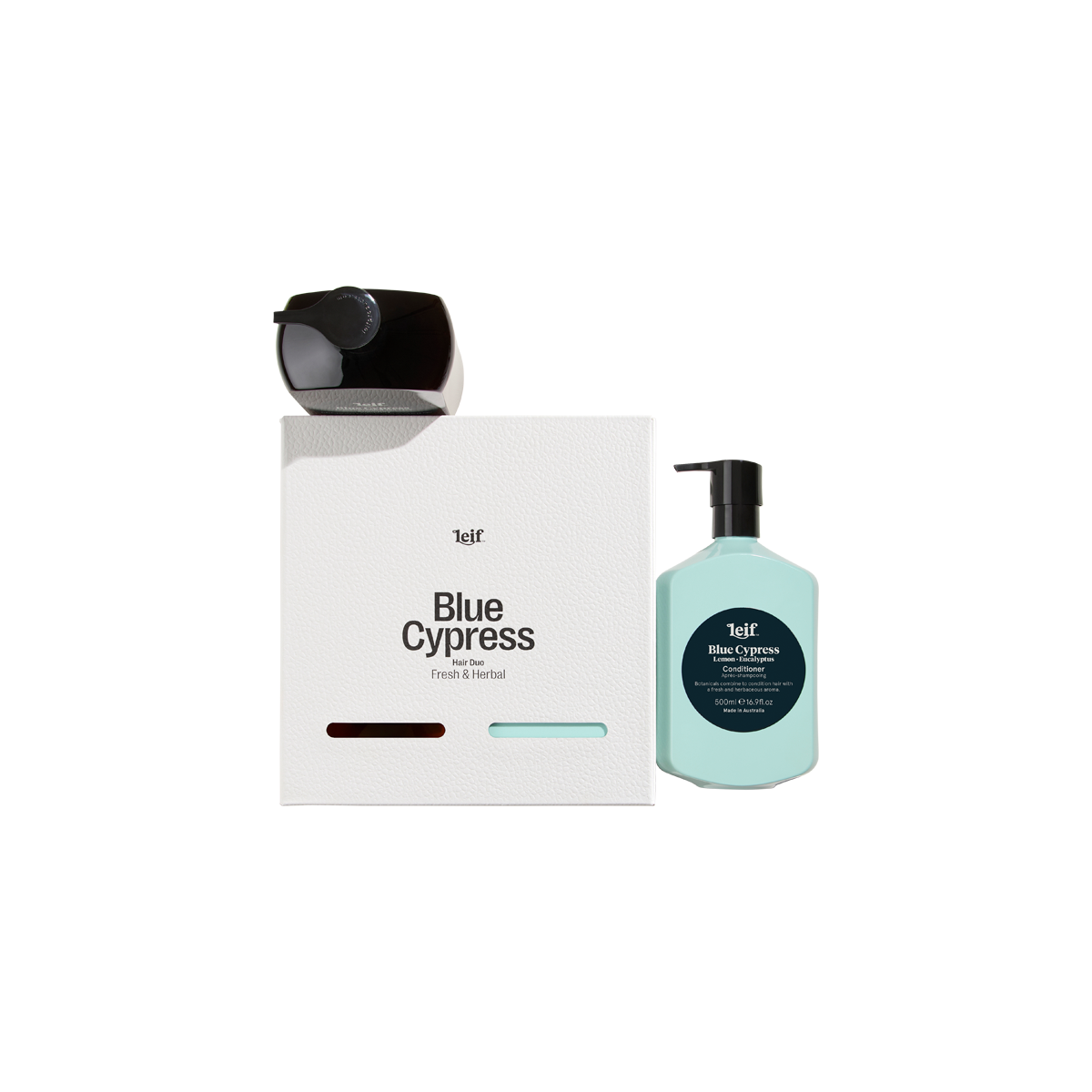Blue Cypress Hair Duo Large