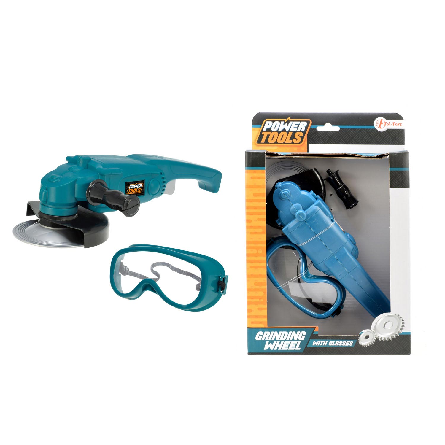 Power ToolsSlijptol met Veiligheidsbril