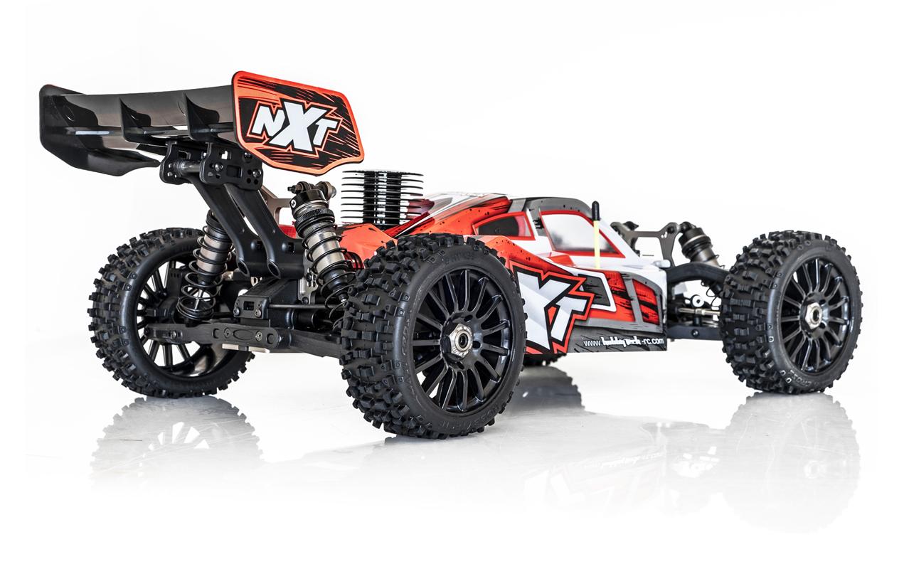 Buggy Spirit NXT GP 2.0 Nitro Rot, RTR, 1:8<br>RC Off-Road Buggy im Massstab 1:8 mit .21 Nitro Verbrenner Motor