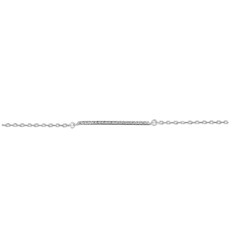 Bracelet Femme - Argent 925 - Longueur : 18 cm