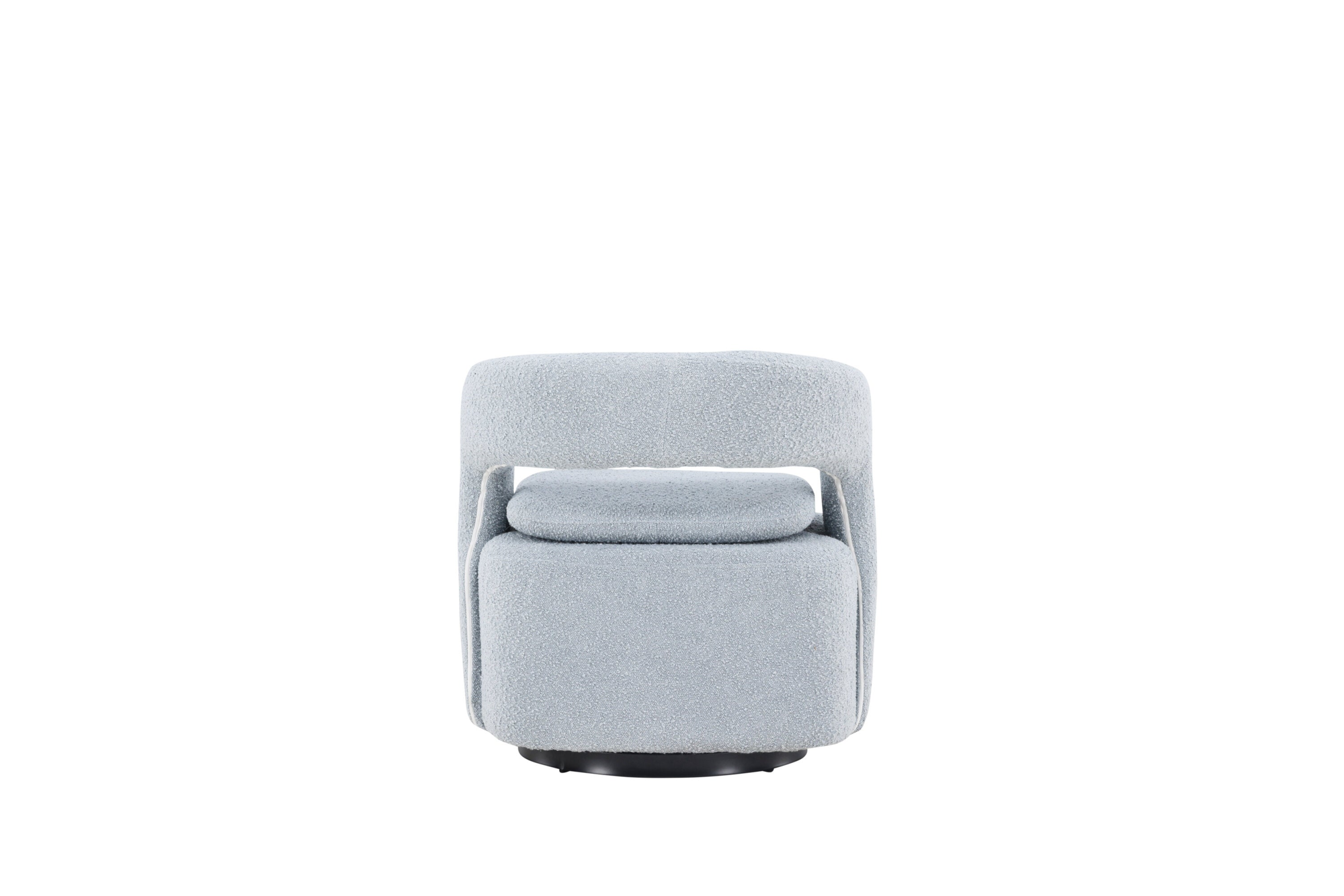 Akando Fauteuil - Licht blauw bouclé