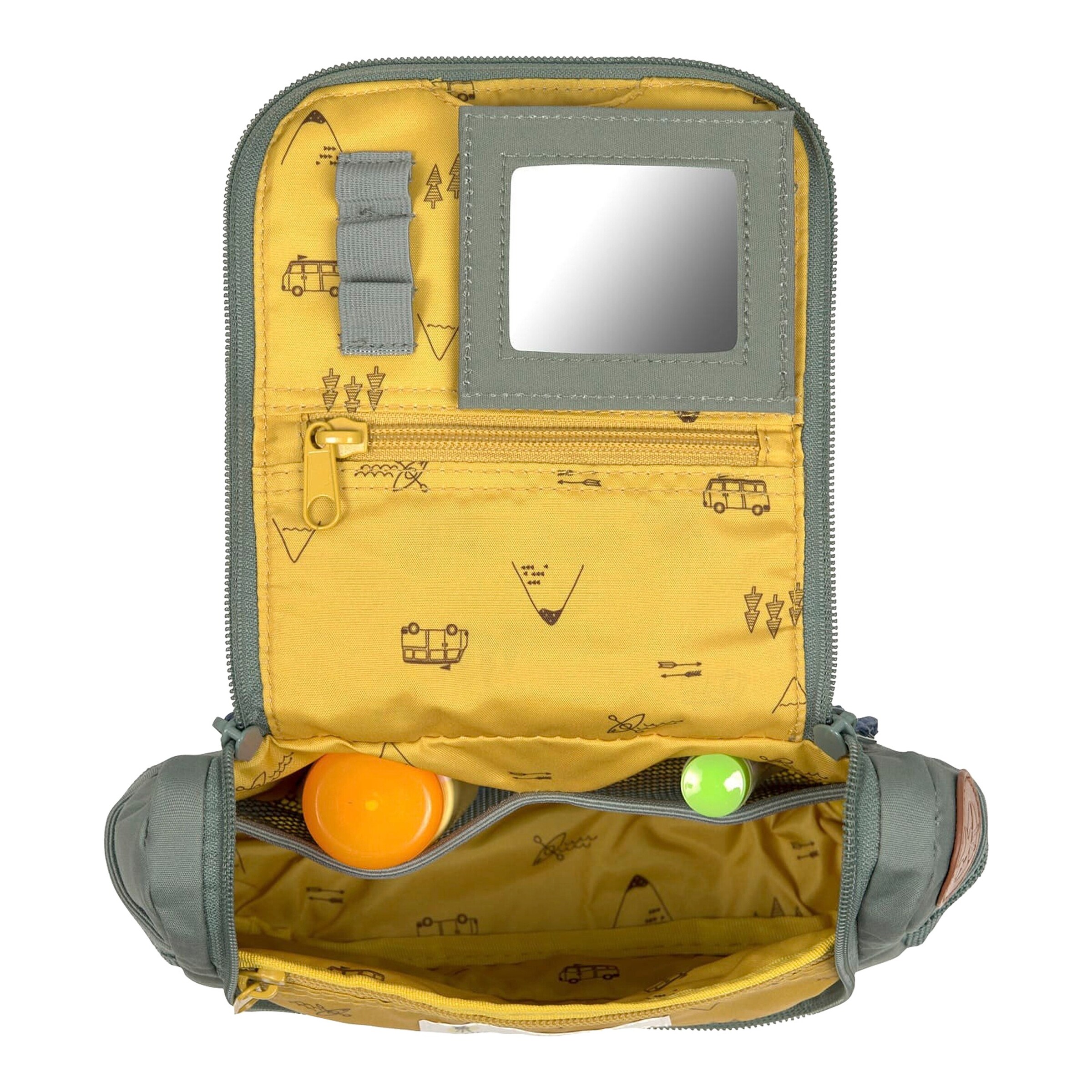 Lässig - 4KIDS Kulturbeutel Adventure grün