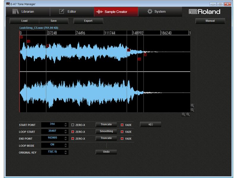 Roland Keyboard E-A7 Arranger-Keyboard