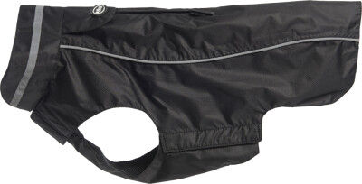 Buster - Regnjakke Til Hund - Sort - Str. L - 48 CM