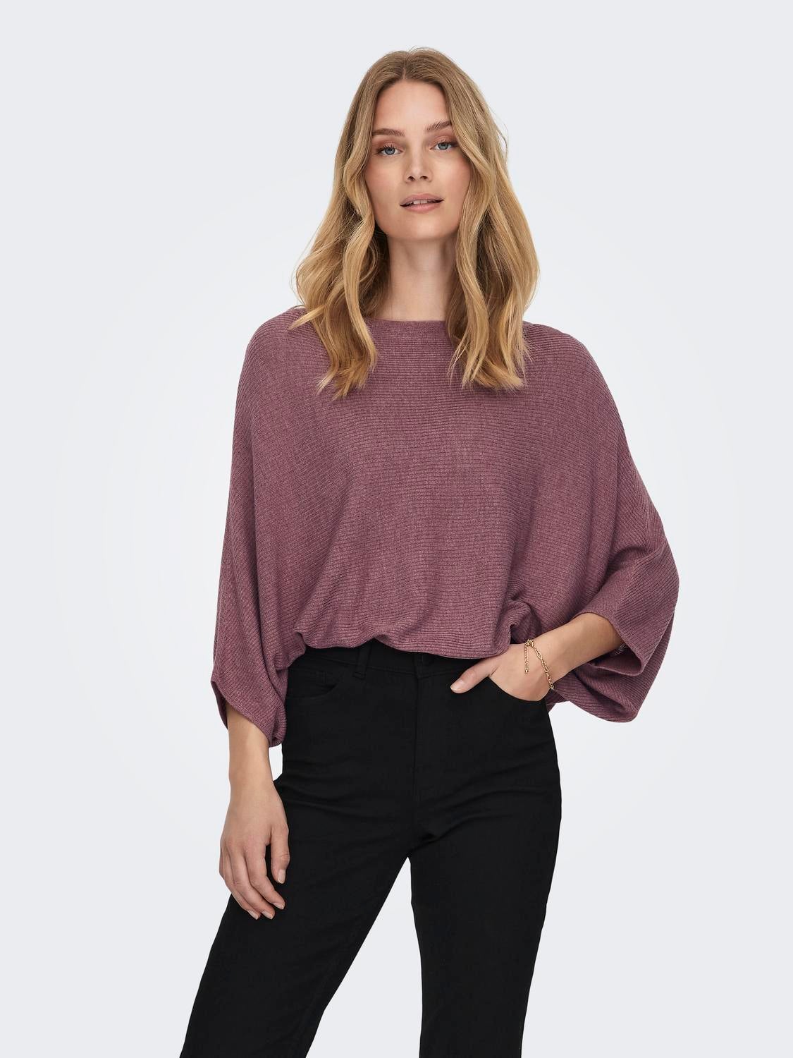 JDYNEW Strickpullover Wistful Mauve