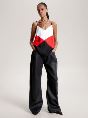 Camisola Relaxada com Blocos de Cores Argyle