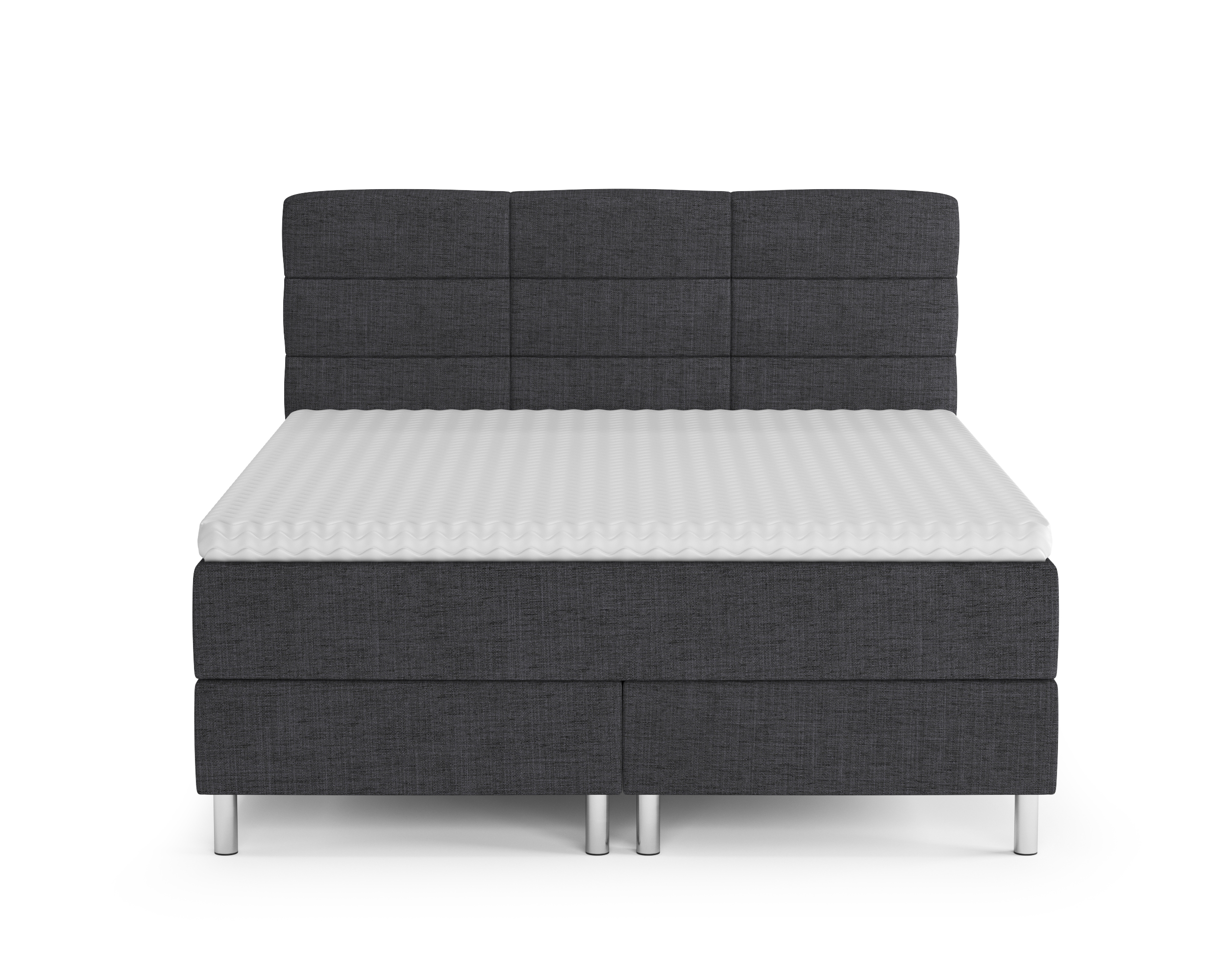 Boxspringbett MIDNIGHT 160 x 200 cm anthrazit