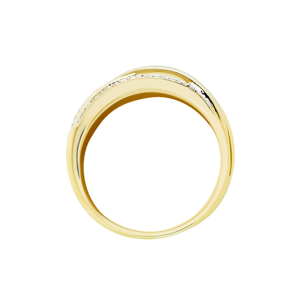 Bague Presilia Or Jaune Diamant