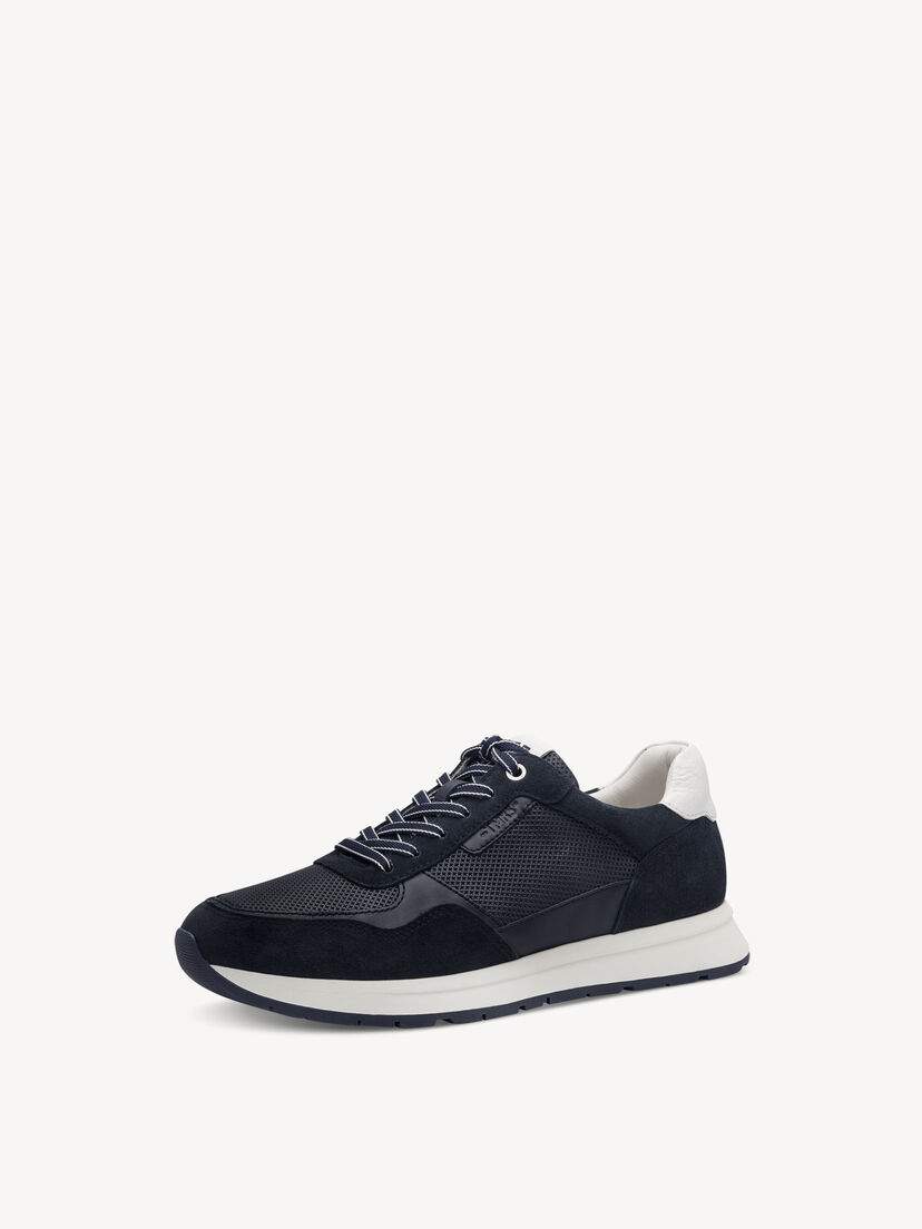 Leren Sneaker - blauw