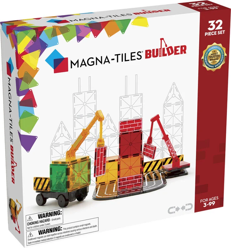 Magna-Tiles Magna-Tiles Builder, 32 pcs