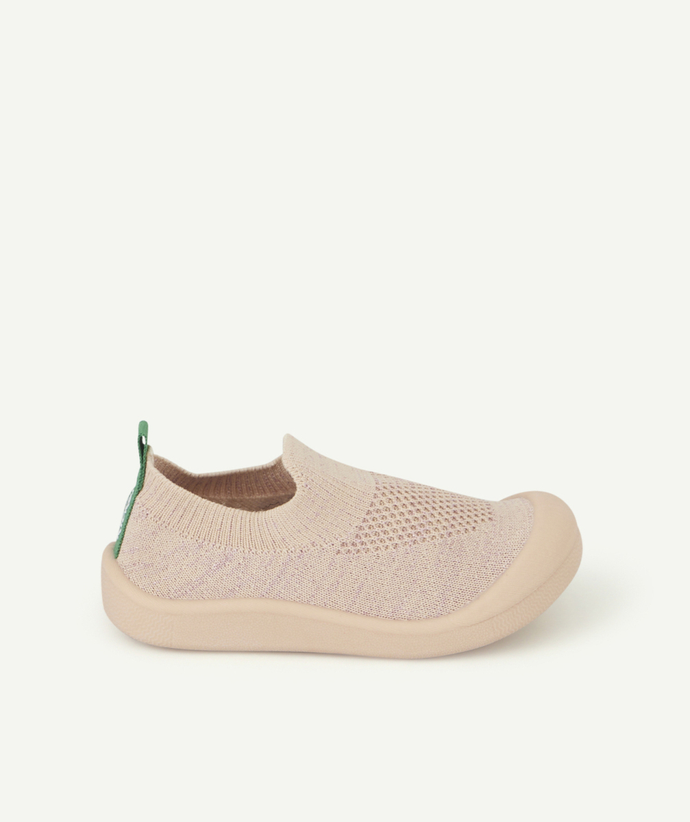 KICKERSCHAUSSONS BÉBÉ FILLE KICK EASY ROSE BRILLANT