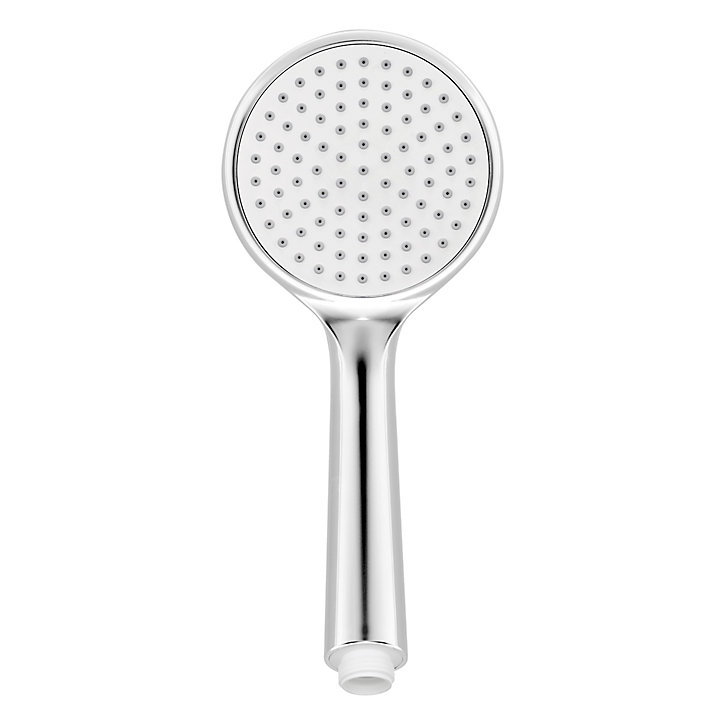 Douchette 1 jet chromé/blanc GoodHome Cavally