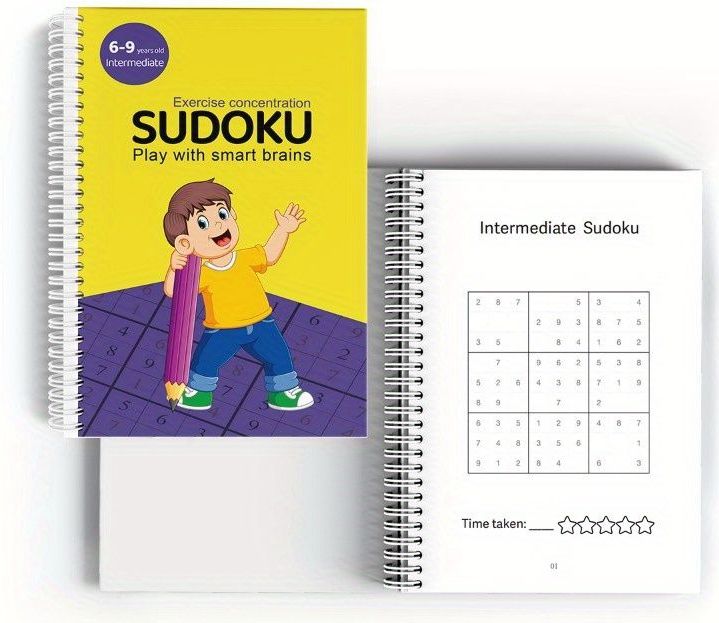1 st. Maak uw kinderen kennis met de spannende wereld van Sudoku met onze hersenstimulerende puzzelboeken