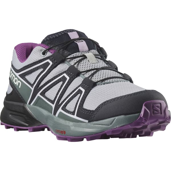 Chaussure trail SALOMON SPEEDCROSS J QUAR/BLACK/SPARKLING