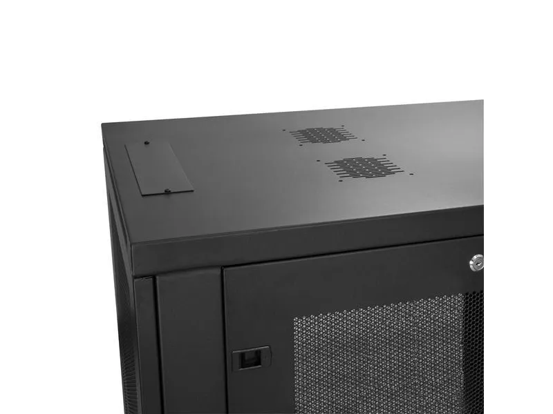 StarTech.com 24U Server Rack Cabinet, 4-Post Adjustable Depth (2