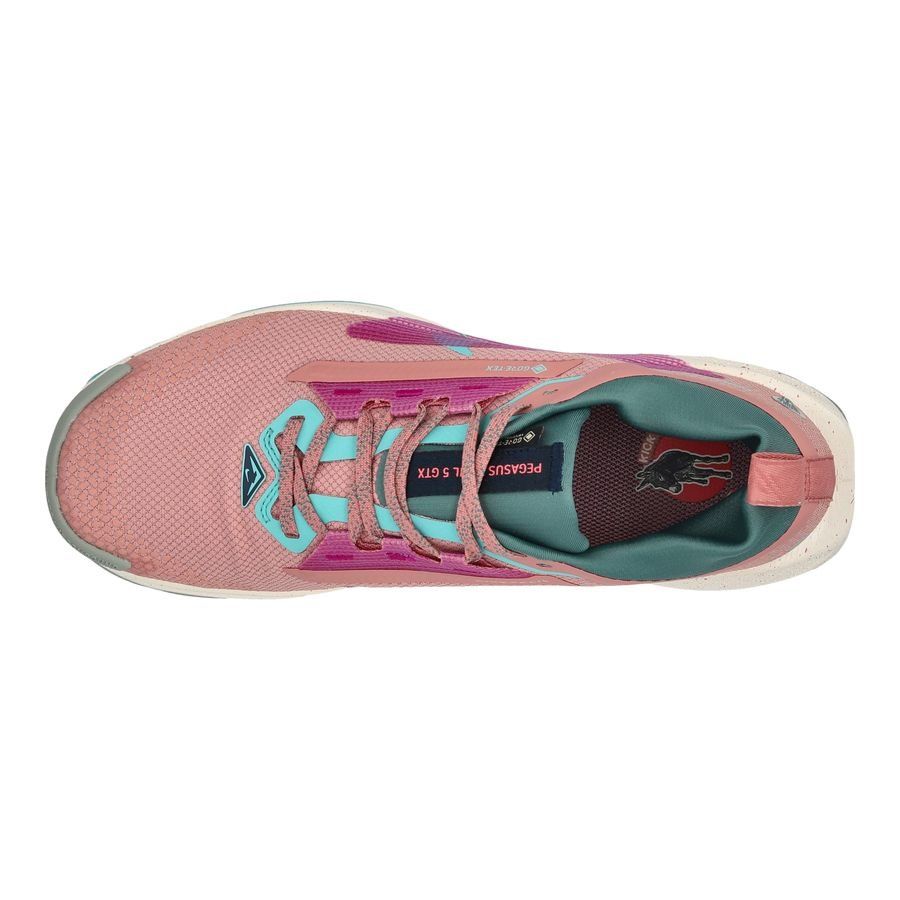 Nike Chaussures de Running Pegasus Trail 5 Gore-Tex - Stardust/Green Frost/Vert