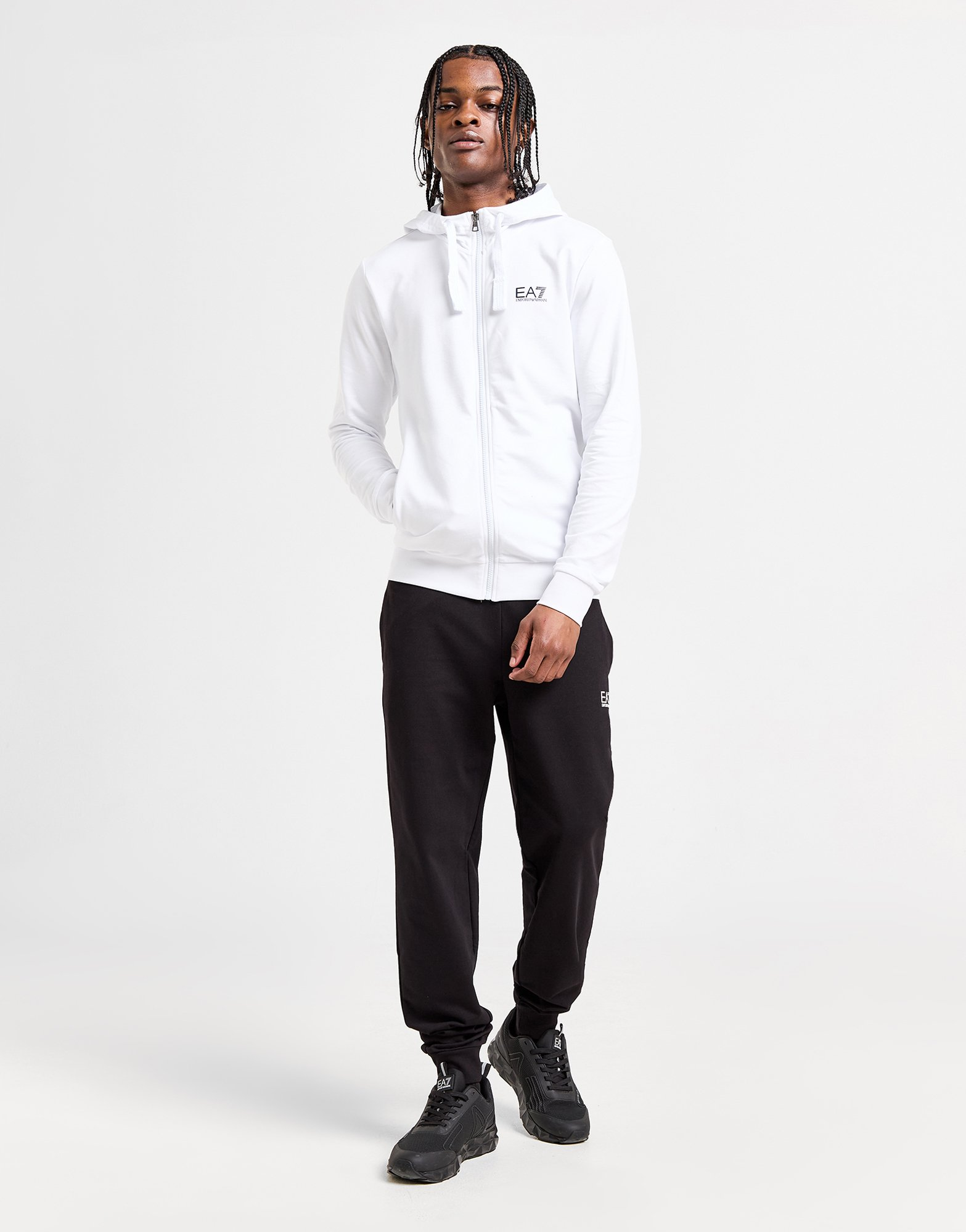Emporio Armani EA7 Ensemble de survêtement Zippé Core Homme