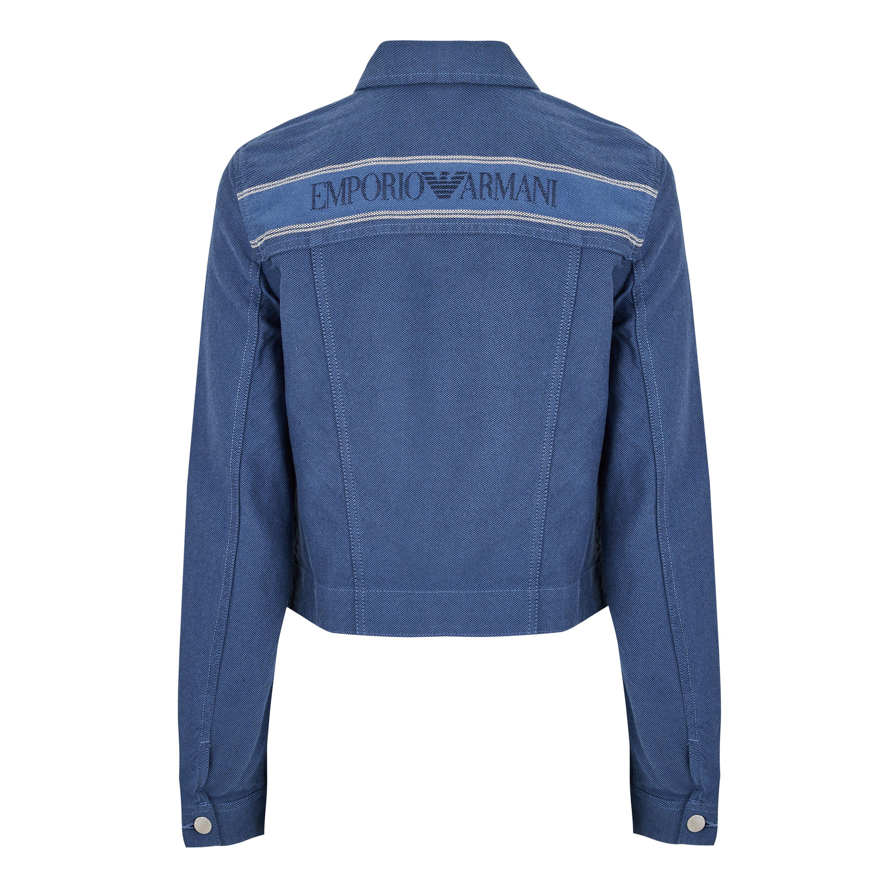 Emporio Armani Denim Blouson Jacket