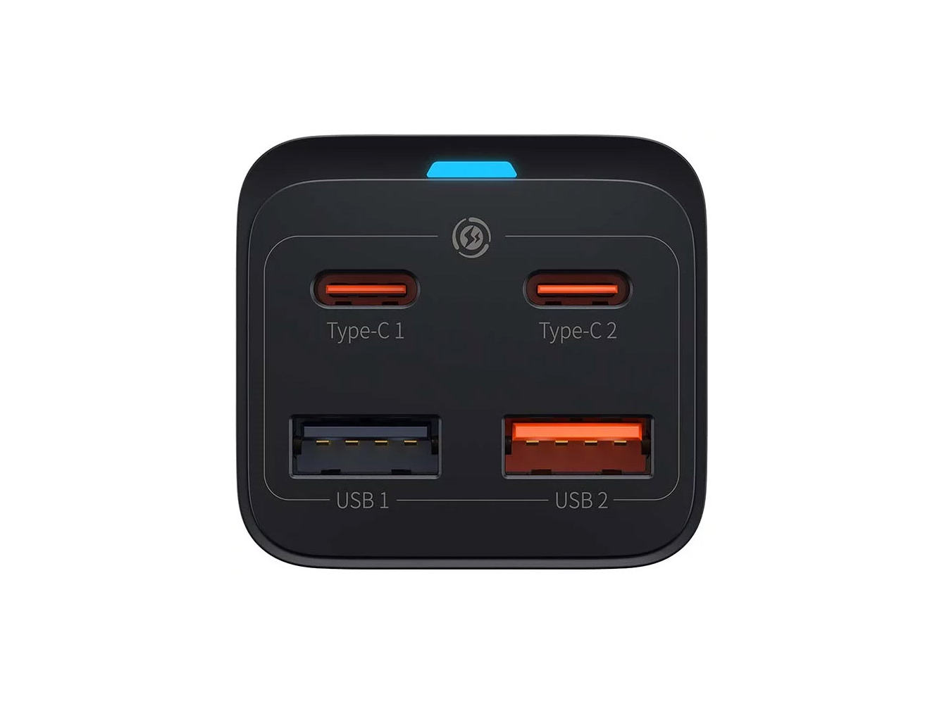 CARREGADOR BASEUS CCGP040101 65W 2USB 2USB-C