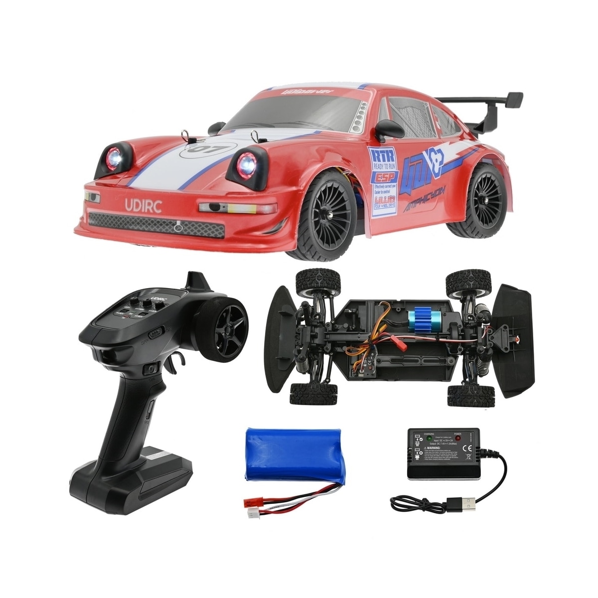 UDI Race Speed/Drift - Gyro 4WD 1:16 Brushless