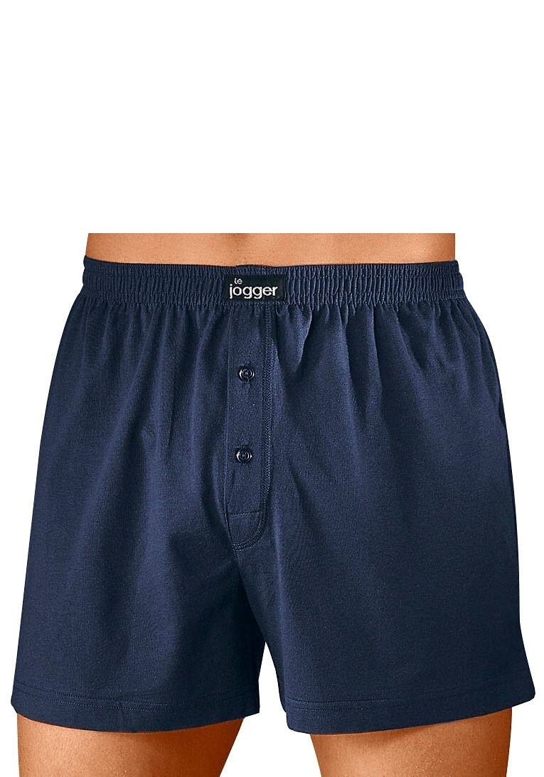 le jogger® Weiter Boxer, 8 Stk. aus angenehm weicher Baumwoll-Qualität