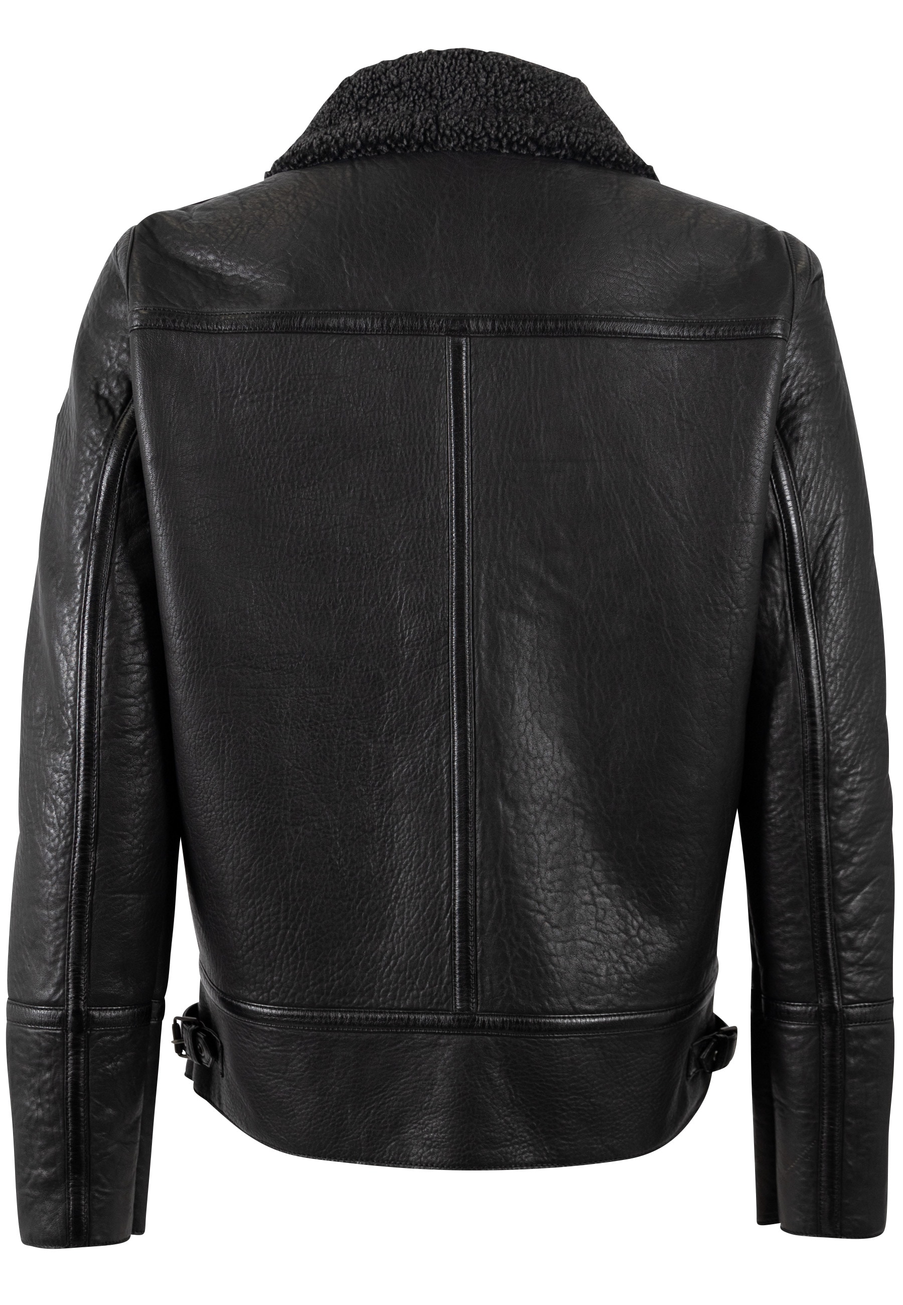 Mauritius Lederjacke »MMCeylor« mit Umlegekragen