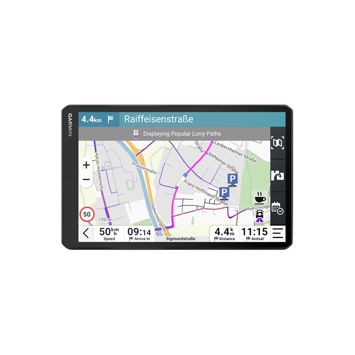 Garmin dēzl LGV1020 lastebil-GPS
