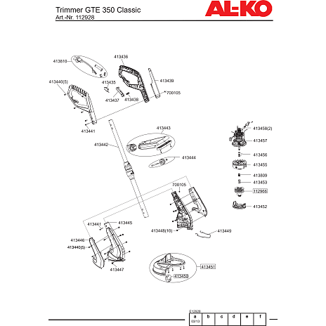 AL-KO GTE 350 Classic trimmer