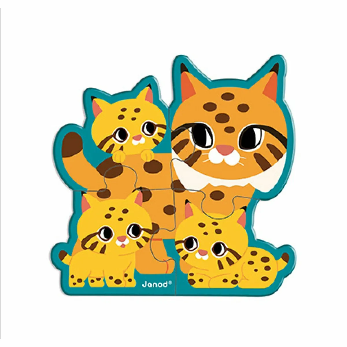 Juratoys-Janod Janod Puzzles évolutifs animaux