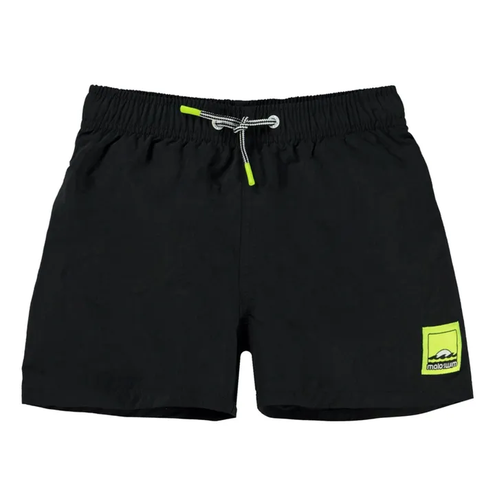 Molo Short de Bain Nylon Recyclé Niko Solid | Noir