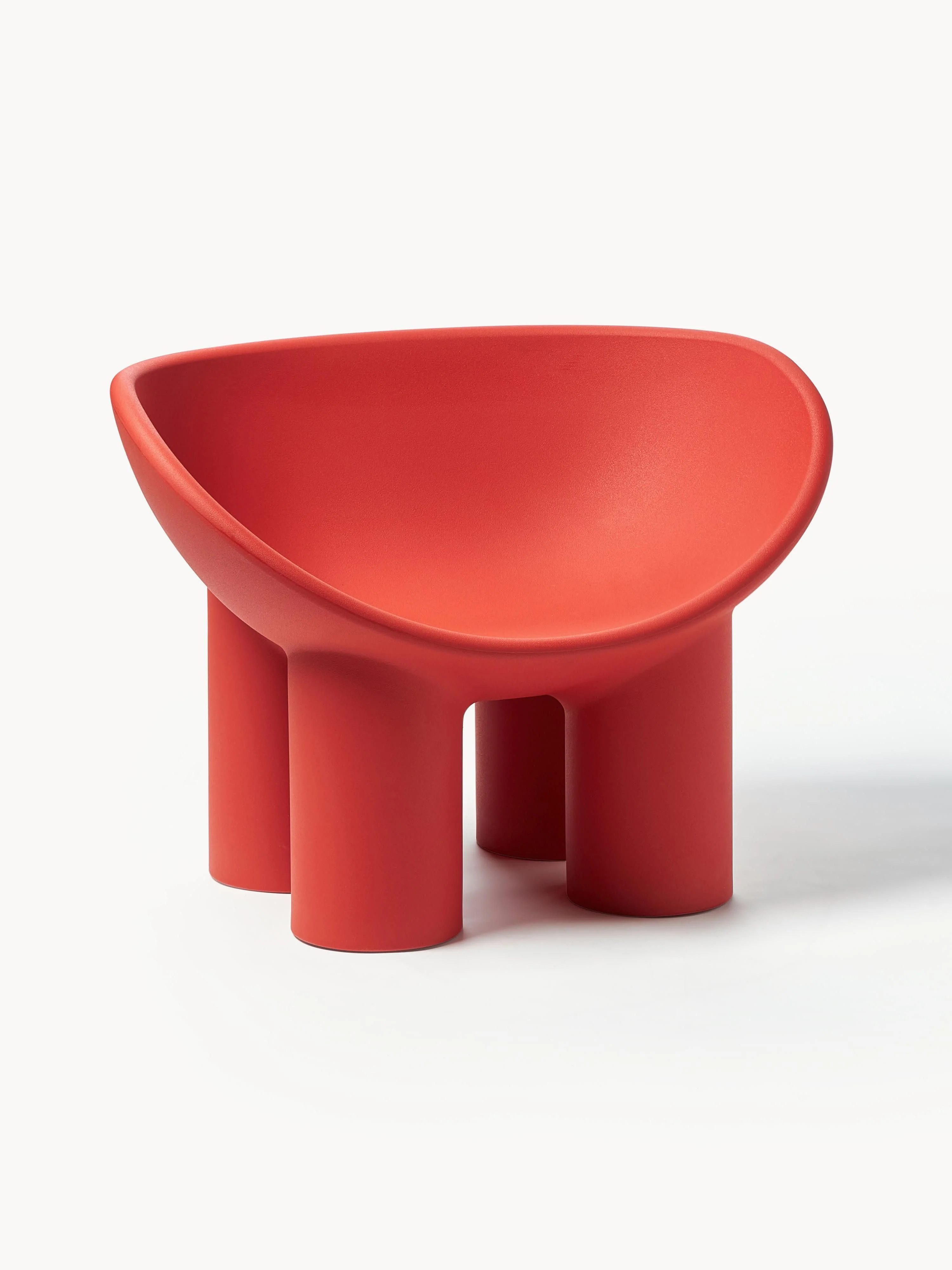 Kunststof loungefauteuil Roly Poly