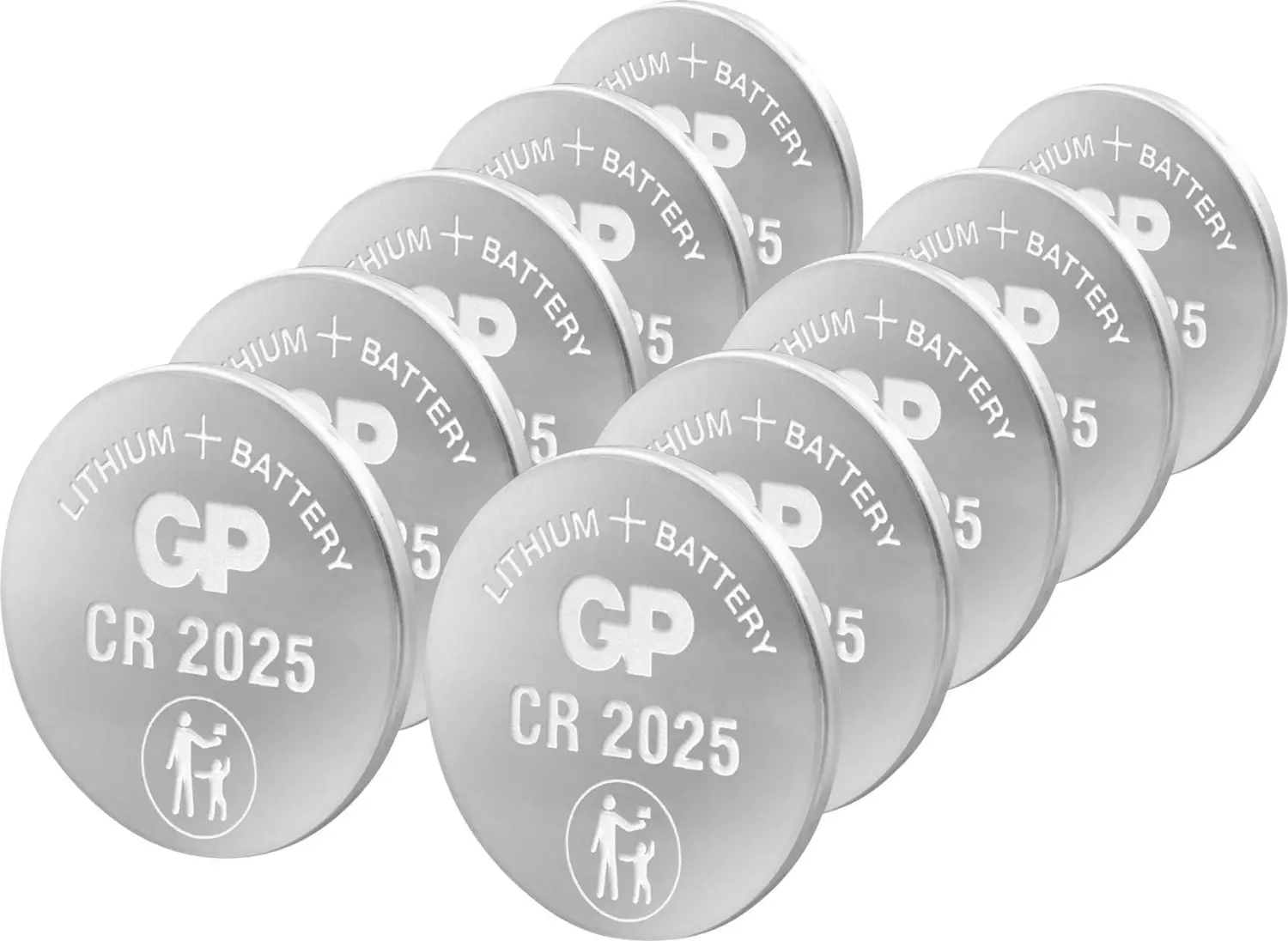 GP Lithium Knoopcel 3V (10st) - CR2025 - GPCR2025STD955C10