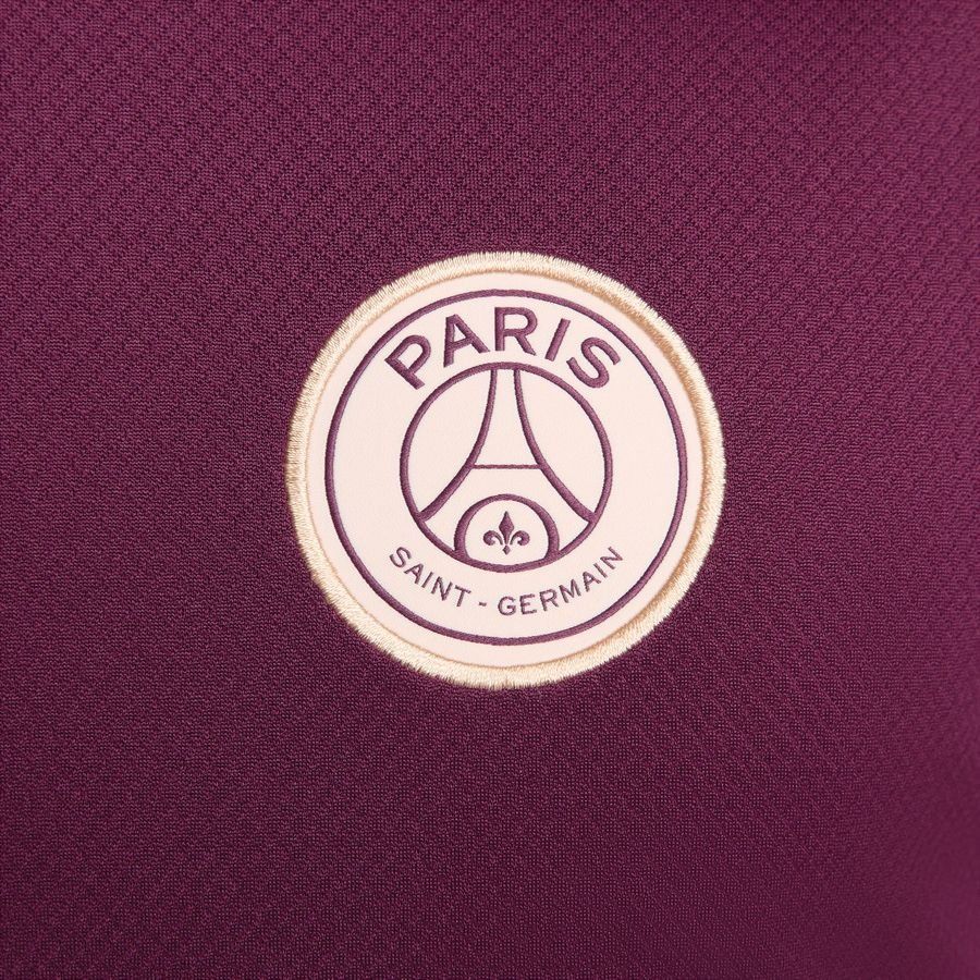 Paris Saint-Germain T-shirt d'Entraînement Dri-FIT Strike - Bordeaux/Geode Teal/Orange
