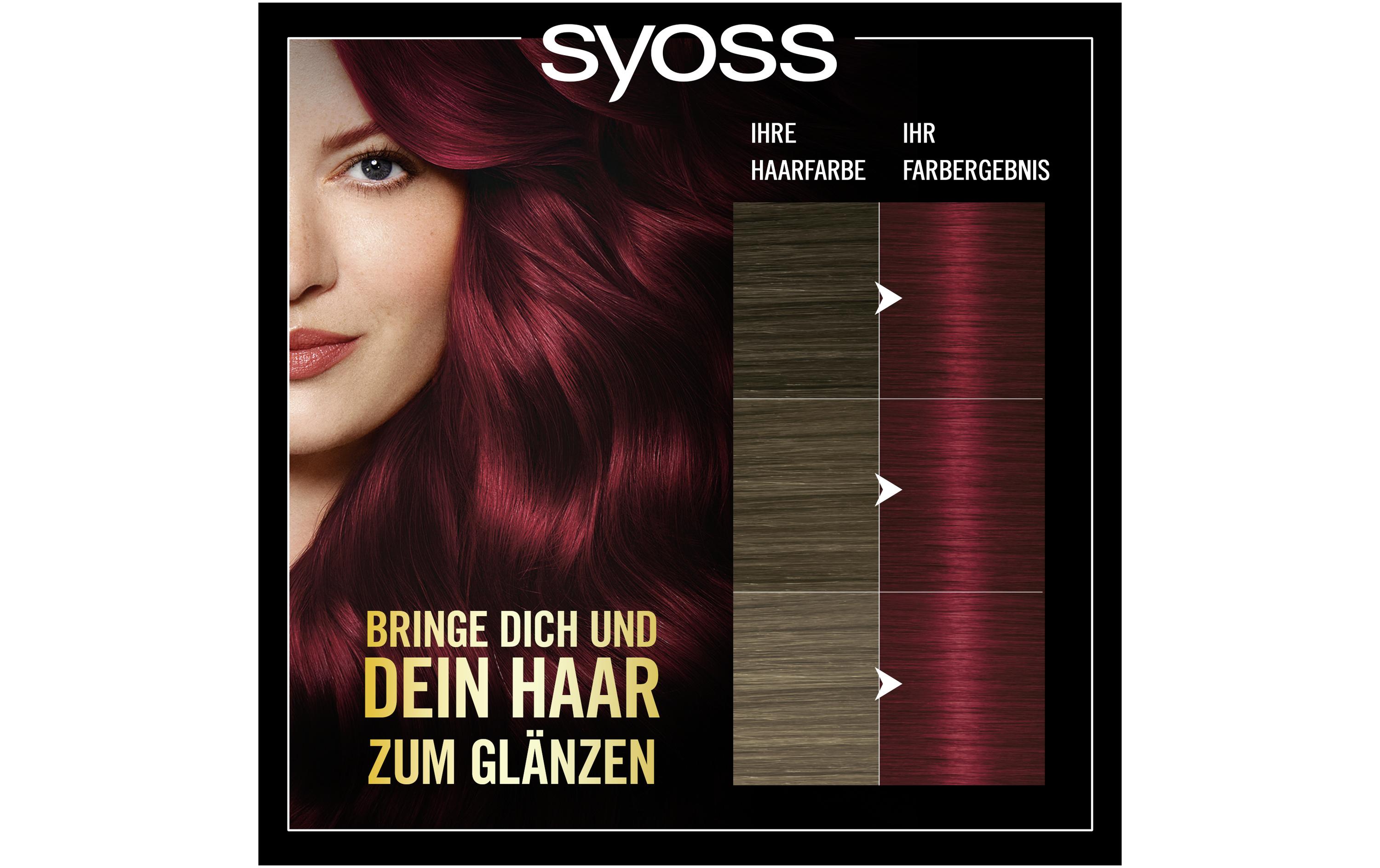 Haarcoloration Oleo Intense 5-92 Helles RotDauerhafte Haarfarbe mit pflegendem Öl, Coloration ohne Ammoniak