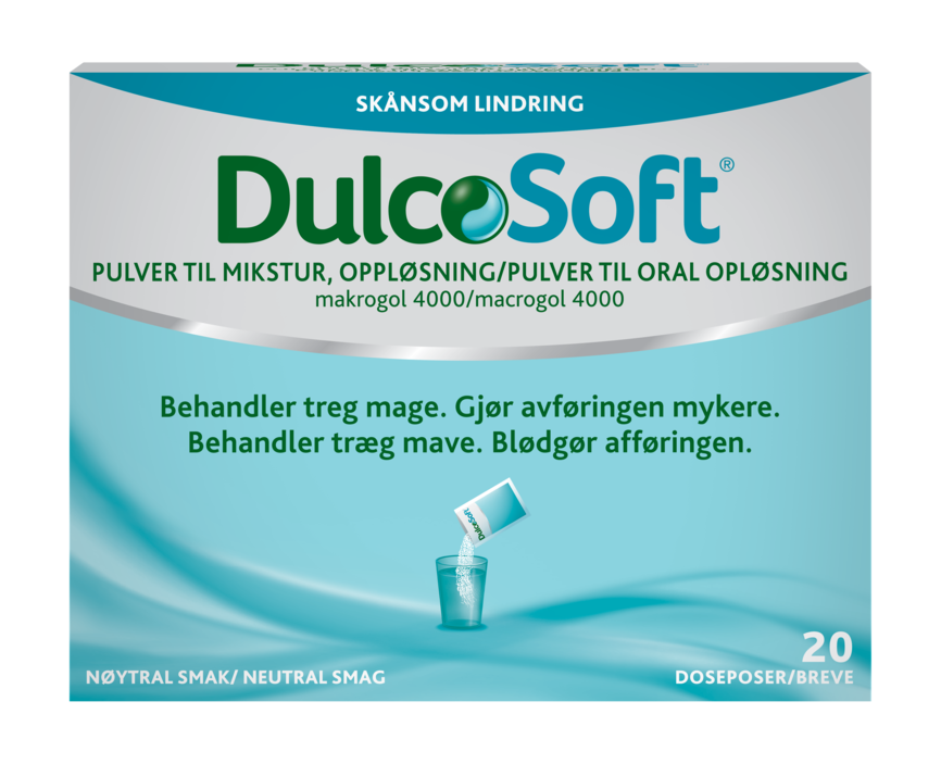 Dulcosoft pulver 20 doser