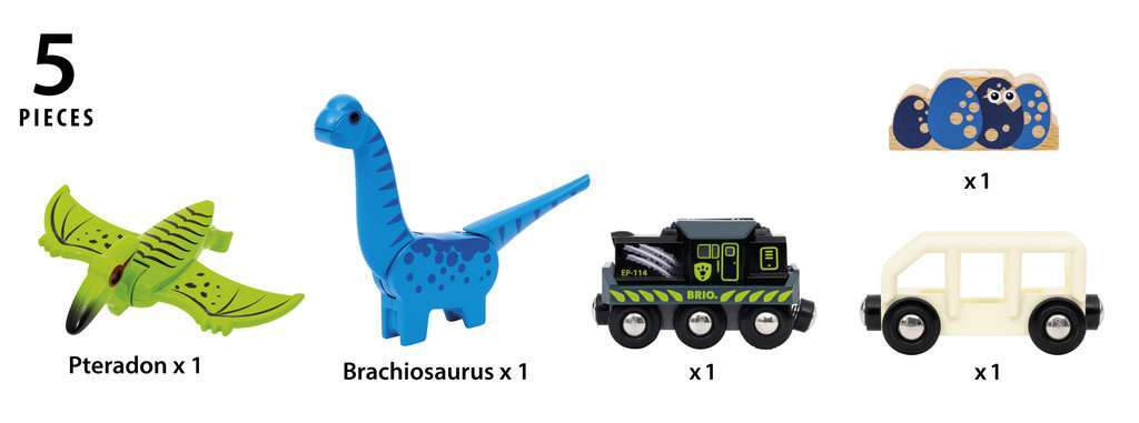 BRIO Spiel Dinosaurier Batteriezug