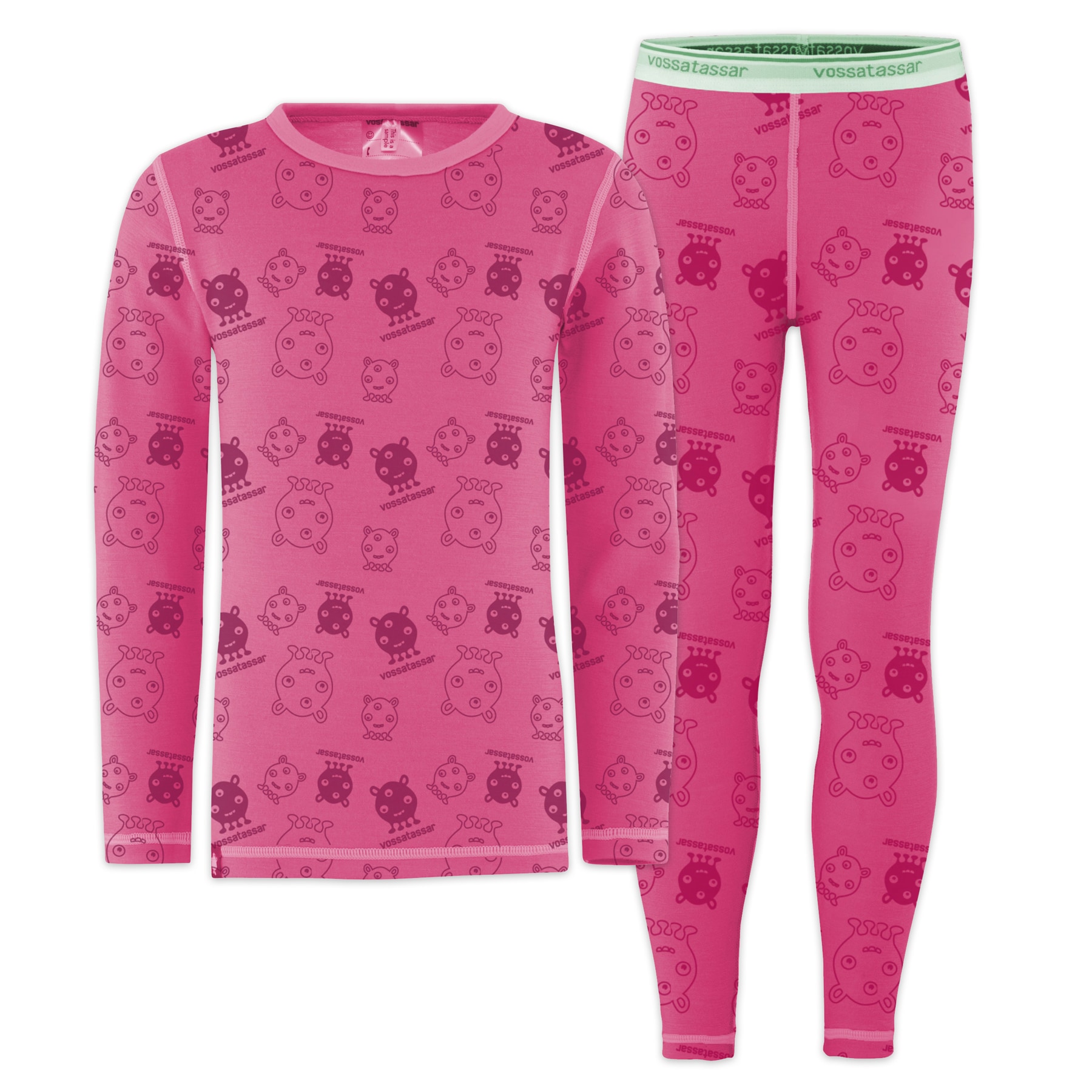 Vossatassar Tass Baselayer Set<br>Herlig mykt bambussett, trøye og longs!