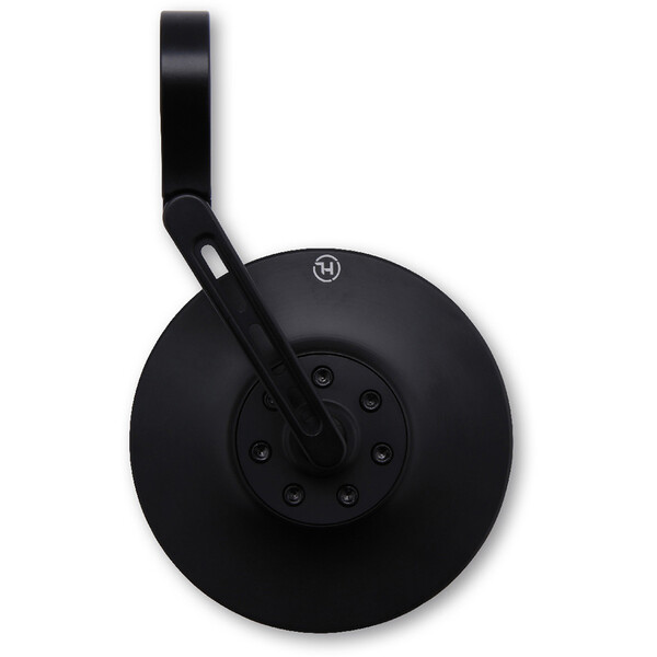 Highsider - Rétroviseur Conero Black Edition Réversible - Fixation guidon (court) Noir