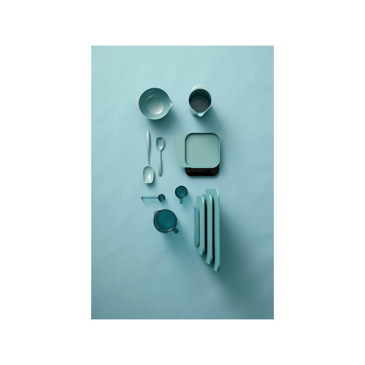 Rosti Mensura Measuring set 3 pcs Nordic green
