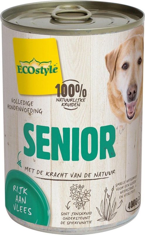 Vitalstyle - Hondenvoer Blik - Senior - 400 gr
