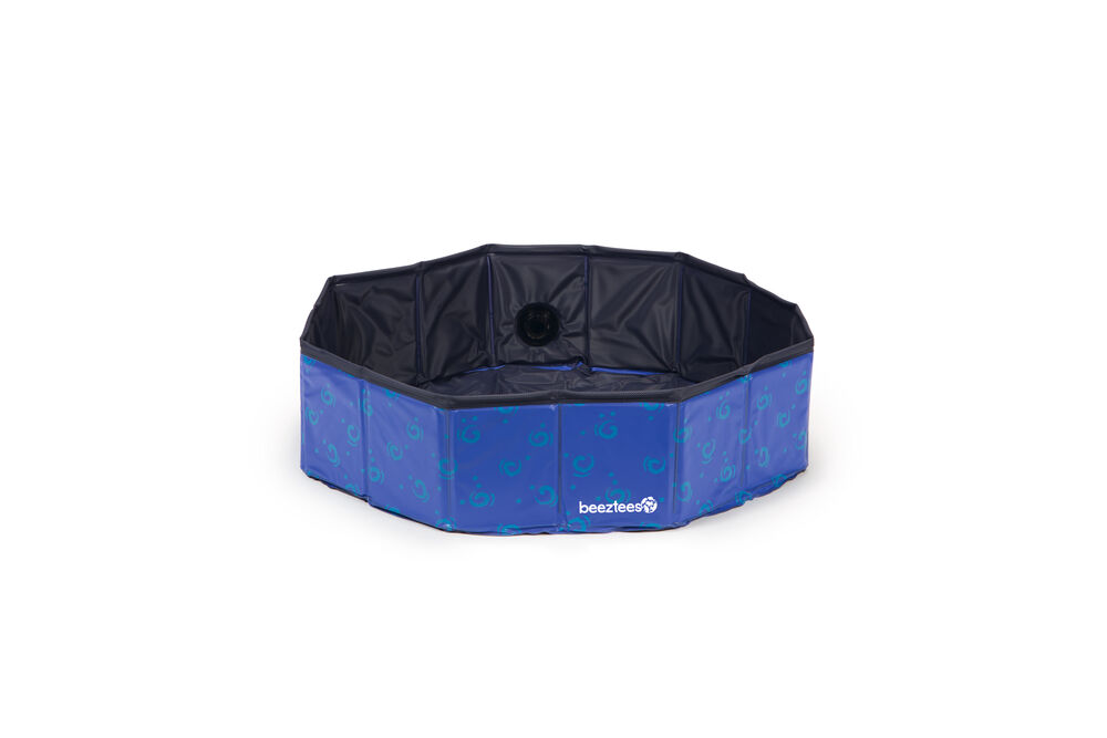 Beeztees - Hondenzwembad -Waterspeelgoed - blauw - 20x80x19.3 cm - S